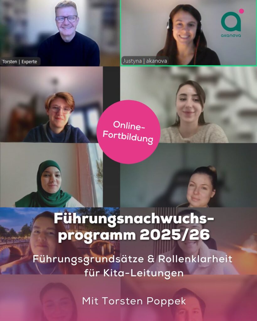 Führungsnachwuchsprogramm, Online-Fortbildung, Führungsgrundsätze und Rollenklarheit